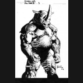 Simon Bisley Original Comic Art - Full Cirkle II 3 Classic Cover