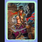 Simon Bisley Famous Women #13 Original Art - Mary Read