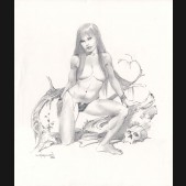 MIKE HOFFMAN ORIGINAL ART - CAVEWOMAN