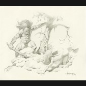 MIKE HOFFMAN ORIGINAL ART - BEAUTY AND THE BEAST