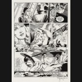 MICHAEL KALUTA ORIGINAL ART - THE SHADOW: HITLERS ASTROLOGER PAGE 57