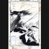 CHARLES VESS ORIGINAL COMIC ART - THE PIRATES OF DARK WATER #9 COVER ART