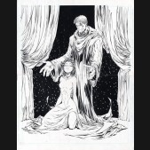 MICHAEL TURNER ORIGINAL ART - WITCHBLADE #13 PAGES 21 and 22 DOUBLE PAGE SPLASH