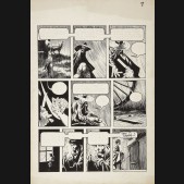 Bernie Wrightson Original Art - Freak Show Panel Page