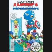 Captain America Volume 7 #1 (Skottie Young Baby Variant Cover)