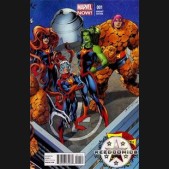 FF Volume 2 #1 (Bagley Connecting Variant Cover)