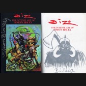 The Intense Art of Simon Bisley Signed Plus Original Sketch Inside by Simon Bisley