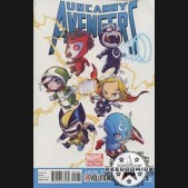 Uncanny Avengers #1 (Skottie Young Baby Variant Cover)