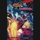 STREET FIGHTER VS DARKSTALKERS VOLUME 1 WORLDS OF WARRIORS GRAPHIC NOVEL