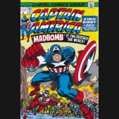 CAPTAIN AMERICA BY JACK KIRBY OMNIBUS HARDCOVER MADBOMB COVER