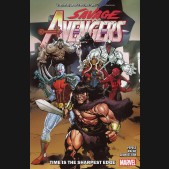 SAVAGE AVENGERS VOLUME 1 TIME IS THE SHARPEST EDGE GRAPHIC NOVEL