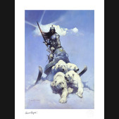 SIDESHOW COLLECTABLES FRANK FRAZETTA SILVER WARRIOR LIMITED 24/300