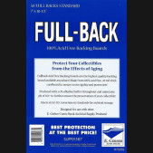 E GERBER FULL BACKS STANDARD SIZE PACK OF 50