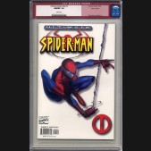 ULTIMATE SPIDER-MAN #1 CGC 9.8 WHITE VARIANT COVER WHITE PAGES