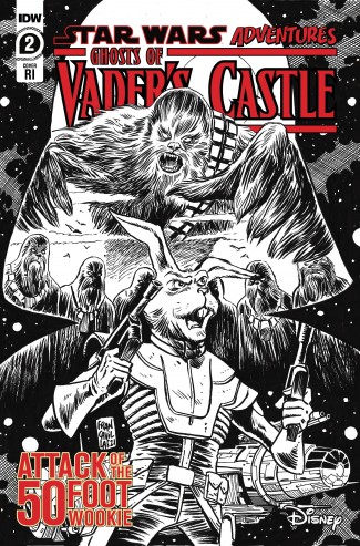 STAR WARS ADVENTURES GHOSTS OF VADERS CASTLE #2 1 IN 10 INCENTIVE VARIANT