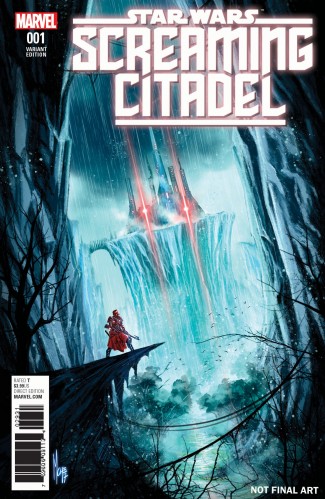 STAR WARS SCREAMING CITADEL #1 WORLD CHECCHETTO 1 IN 10 INCENTIVE VARIANT COVER 