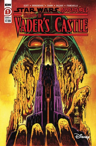 STAR WARS ADVENTURES SHADOW OF VADERS CASTLE COVER A