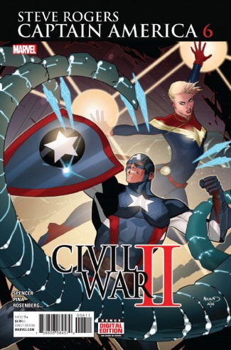 CAPTAIN AMERICA STEVE ROGERS #6 