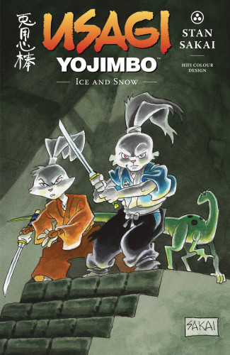 USAGI YOJIMBO VOLUME 39 ICE AND SNOW HARDCOVER LIMITED EDITION SIGNED BY STAN SAKAI