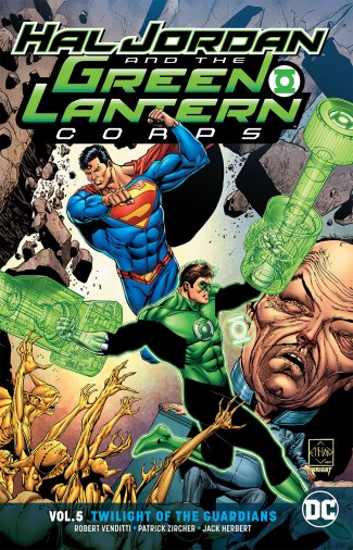HAL JORDAN AND THE GREEN LANTERN CORPS VOLUME 5 TWILIGHT OF THE GUARDIANS GRAPHIC NOVEL