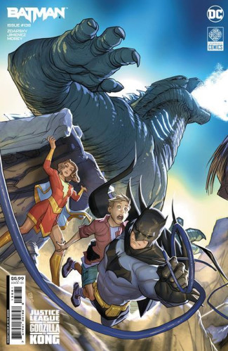 BATMAN #138 (2016 SERIES) COVER G PETE WOODS CONNECTING JUSTICE LEAGUE VS GODZILLA VS KONG CARD STOCK VARIANT