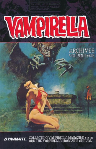 VAMPIRELLA ARCHIVES VOLUME 4 GRAPHIC NOVEL