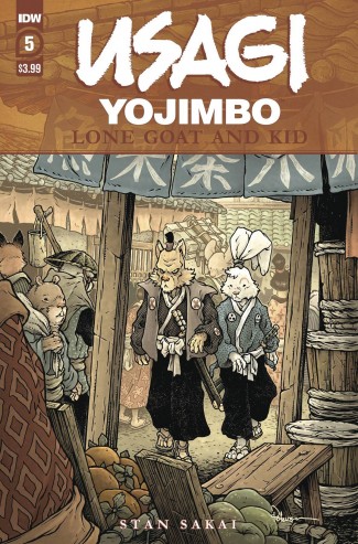 USAGI YOJIMBO LONE GOAT AND KID #6