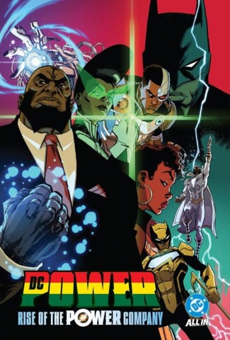 DC POWER RISE OF THE POWER COMPANY HARDCOVER