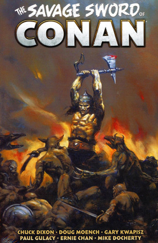 SAVAGE SWORD OF CONAN THE ORIGINAL COMICS OMNIBUS VOLUME 11 HARDCOVER DOUG BEEKMAN DM VARIANT COVER