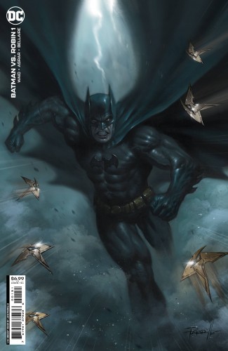 BATMAN VS ROBIN #1 (2022 SERIES)  LUCIO PARRILLO CARD STOCK 1 IN 25 INCENTIVE VARIANT