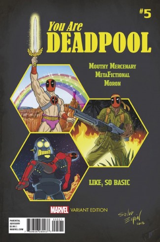 YOU ARE DEADPOOL #5 ESPIN RPG VARIANT