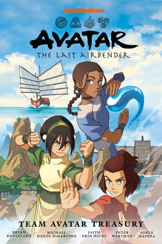 AVATAR THE LAST AIRBENDER TEAM AVATAR TREASURY OMNIBUS GRAPHIC NOVEL