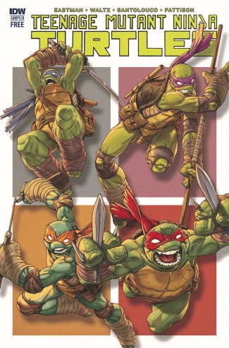 TEENAGE MUTANT NINJA TURTLES 2017 SAMPLER