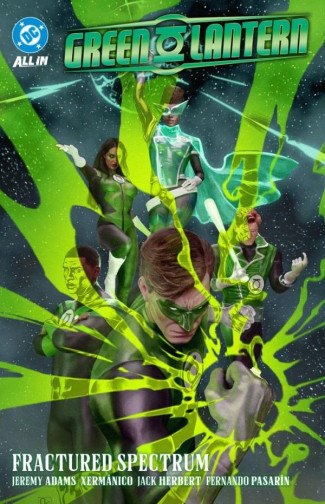 GREEN LANTERN VOLUME 5 FRACTURED SPECTRUM GRAPHIC NOVEL