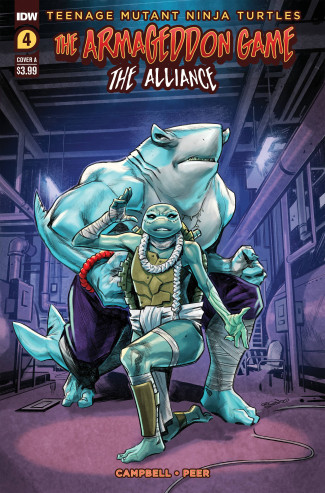 TEENAGE MUTANT NINJA TURTLES  ARMAGEDDON GAME ALLIANCE #4 