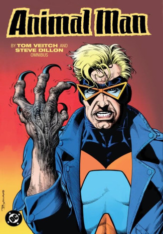 ANIMAL MAN BY TOM VEITCH AND STEVE DILLON OMNIBUS HARDCOVER