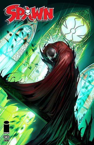 SPAWN #343 COVER B KIBAR