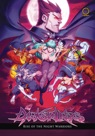 DARKSTALKERS RISE OF THE NIGHT WARRIORS HARDCOVER