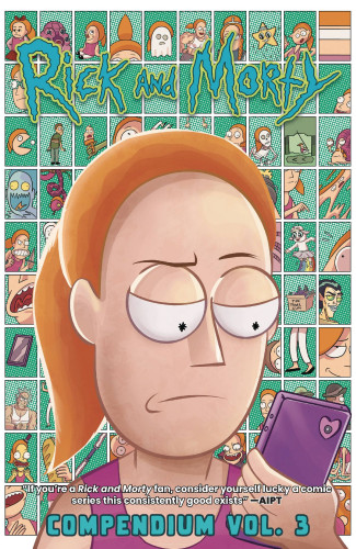 RICK AND MORTY COMPENDIUM VOLUME 3 GRAPHIC NOVEL