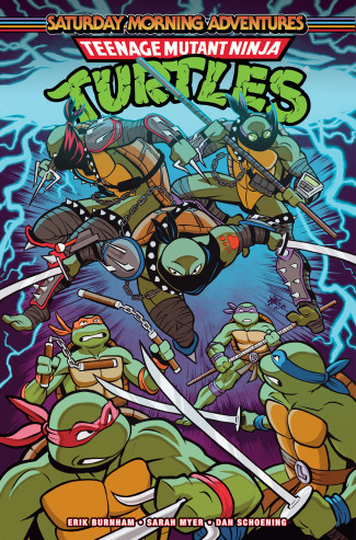 TEENAGE MUTANT NINJA TURTLES SATURDAY MORNING ADVENTURES VOLUME 7 GRAPHIC NOVEL