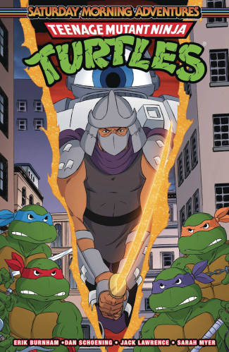 TEENAGE MUTANT NINJA TURTLES SATURDAY MORNING ADVENTURES VOLUME 4 GRAPHIC NOVEL