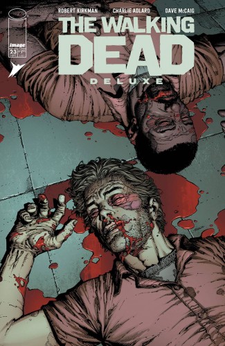 WALKING DEAD DELUXE #23 COVER A FINCH & MCCAIG 