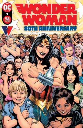 WONDER WOMAN 80TH ANNIVERSARY 100-PAGE SUPER SPECTACULAR #1 COVER A YANICK PAQUETTE