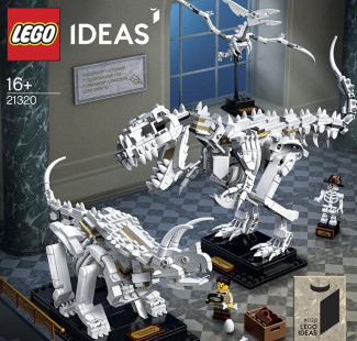 LEGO IDEAS 21320 DINOSAUR FOSSILS