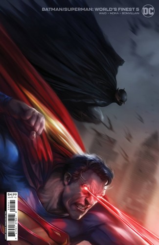 BATMAN SUPERMAN WORLDS FINEST #5 (2022 SERIES) FRANCESCO MATTINA CARD STOCK VARIANT