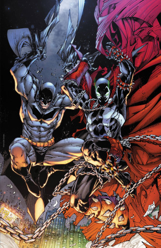 BATMAN SPAWN #1 COVER M BRETT BOOTH 1 IN 50 INCENTIVE VARIANT