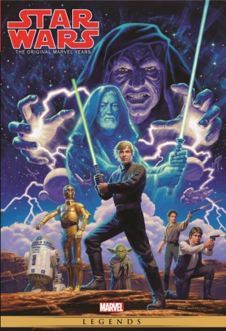 STAR WARS MARVEL YEARS OMNIBUS VOLUME 3 DM HILDEBRANDT VARIANT COVER