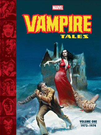 MARVELS 70S HORROR ARCHIVES VAMPIRE TALES VOLUME 1 1973-1974 HARDCOVER