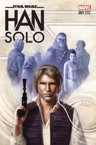 STAR WARS HAN SOLO #4 FAGAN 1 IN 25 INCENTIVE VARIANT COVER