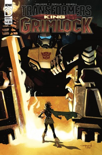 TRANSFORMERS KING GRIMLOCK #1 COVER A 